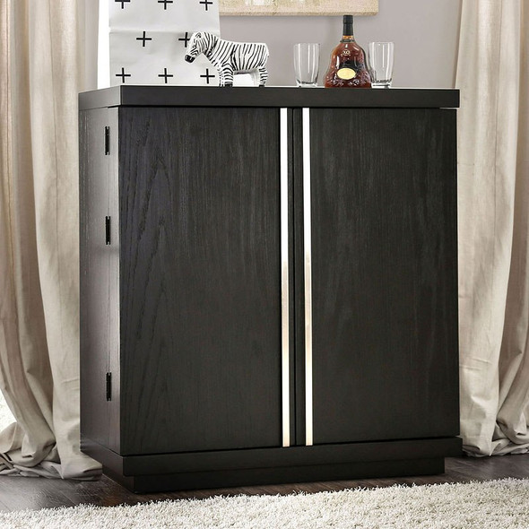 Espresso Hanging Stemware Rack Wine Rack Server