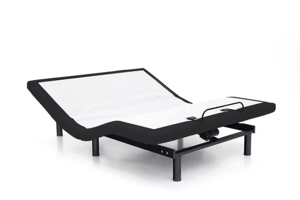 Furniture of America - Somnerside Ii Adjustable Bed Frame Base - Twin XL in Metal, Fabric