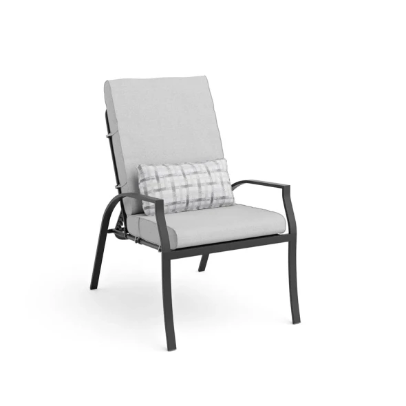 Furniture of America - Palma Adjustable Chairs Set of 6 in Black/Gray