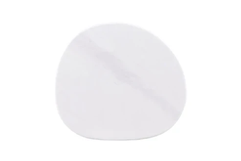 Furniture of America - Northwich Side Table in White/Matte Gold