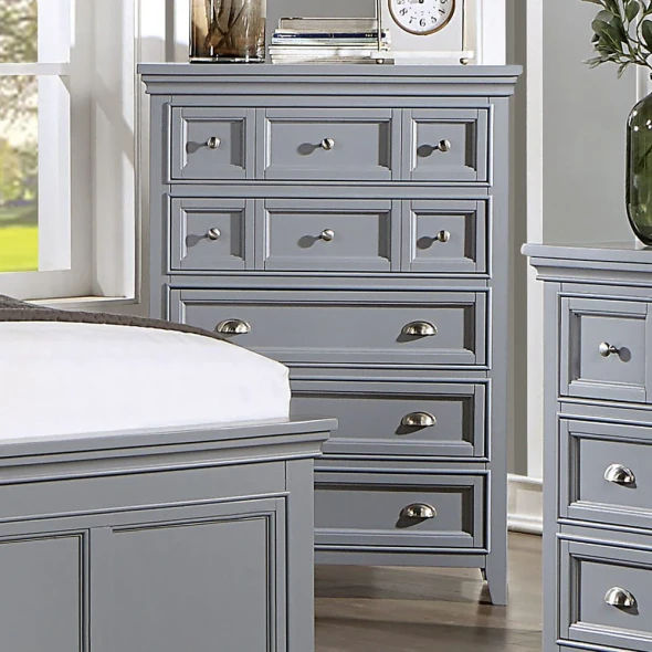 Furniture of America - Castlile Chest in Gray