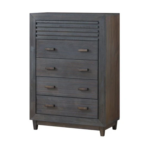 Furniture of America - Griffin Chest in Charcoal Brown