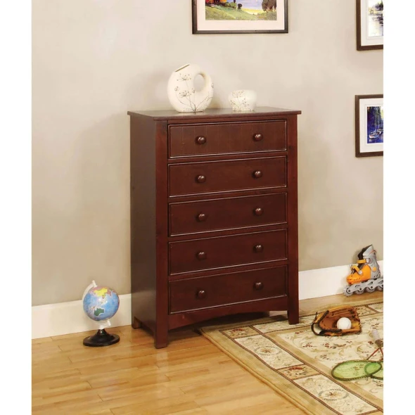 Furniture of America - Omnus Chest in Cherry
