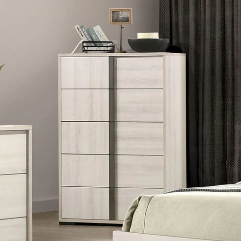 Furniture of America - Horten Chest in White Wash