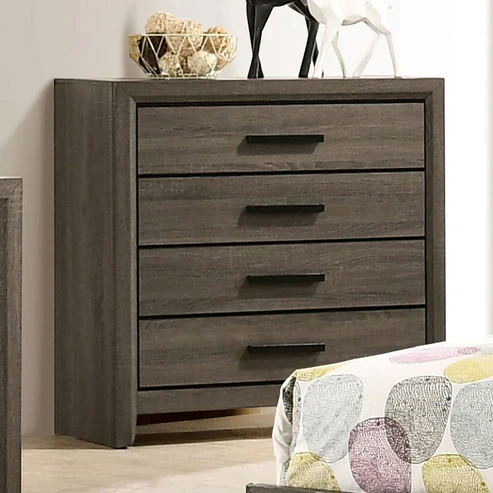 Furniture of America - Roanne Chest in Gray
