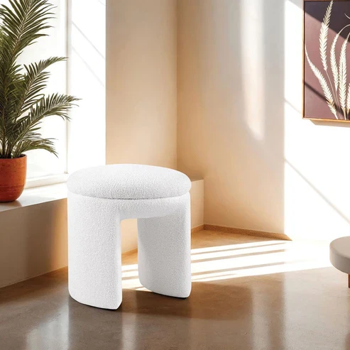 Furniture of America - Janetta Stool in Beige