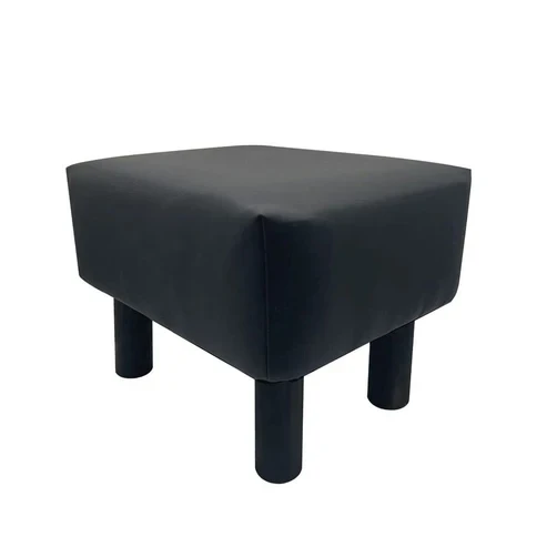Furniture of America - Vale Footstool Set of 2 in Black