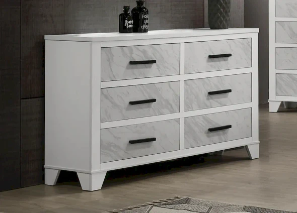 Furniture of America - Darlene Dresser in White