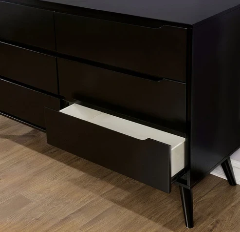 Furniture of America - Lennart II Dresser in Black