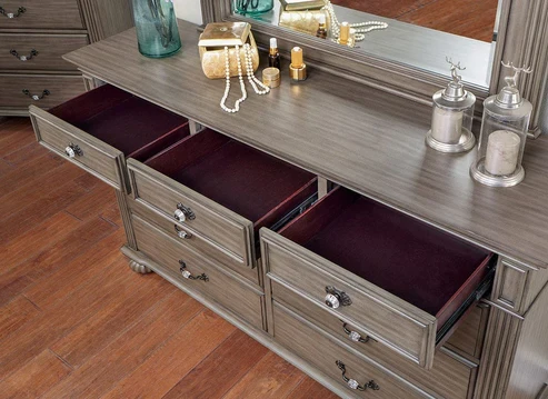 Furniture of America - Syracuse Dresser in Gray