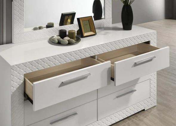 Furniture of America - Whitby Dresser in White
