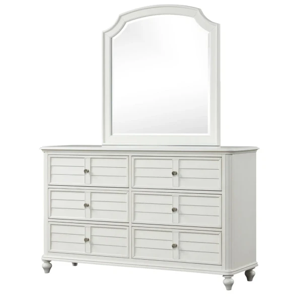 Furniture of America - Whitehaven Dresser in Antique White