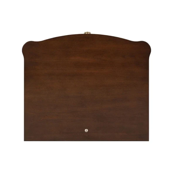 Furniture of America - Westerham End Table w/ LED in Dark Cherry