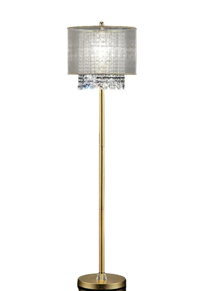 Furniture of America - Ana Floor Lamp in Gold