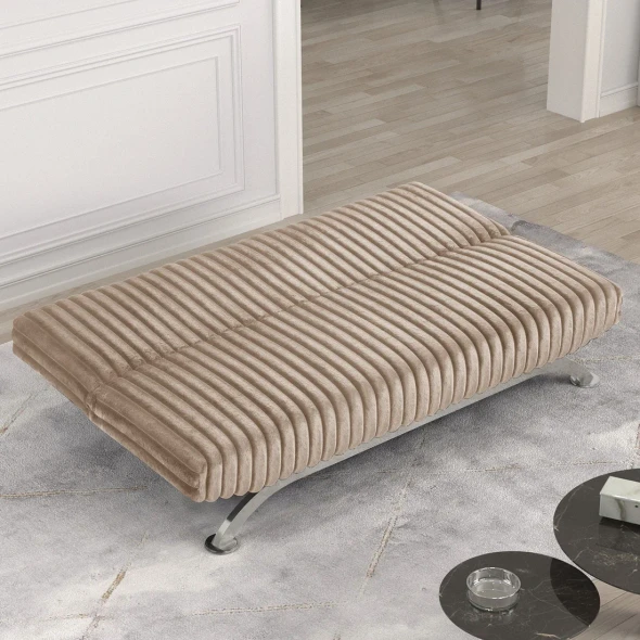 Furniture of America - Villeneuve Futon Sofa Bed in Taupe
