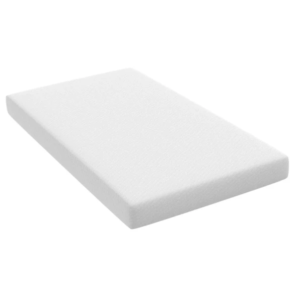 Furniture of America - Artemisia 10" Twin Memory Foam Mattress (Roll-In-Box) in White