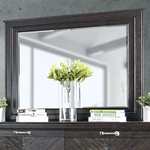 Furniture of America - Argyros Mirror in Espresso