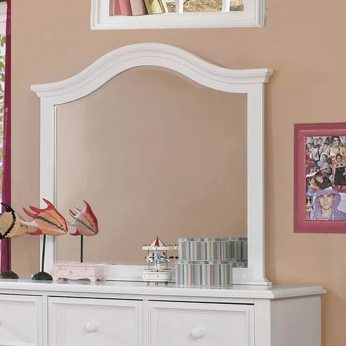 Furniture of America - Olivia Mirror in White