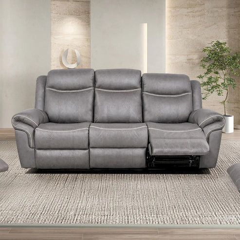 Furniture of America - Agata - Sofa, Warm Gray