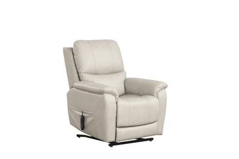 Furniture of America - Ethelreda Lift Chair in Light Gray