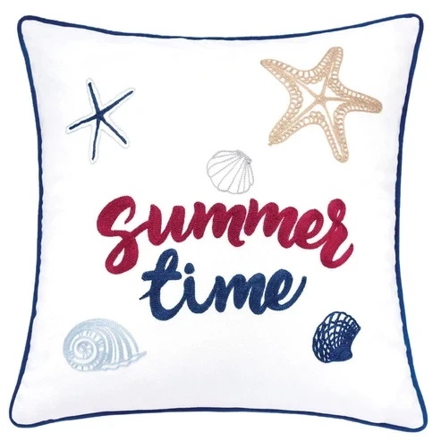 Furniture of America - Emmie 20" X 20" Pillow Set of 2 in White/Multi
