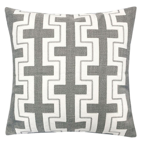 Furniture of America - Kari 20" X 20" Pillow Set of 2 in Silver
