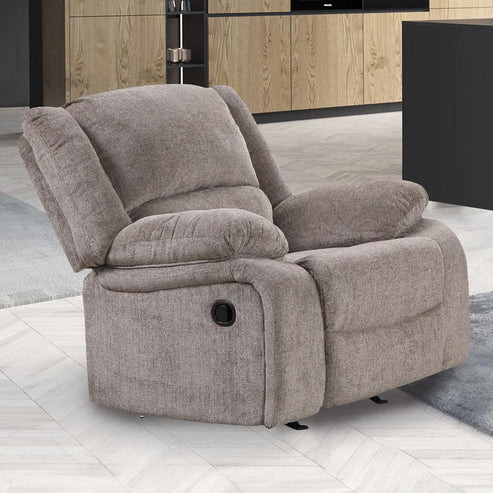Furniture of America - Cosimo Recliner in Mocha