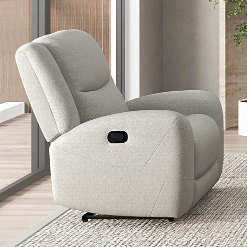 Furniture of America - Giraldus Recliner in Beige