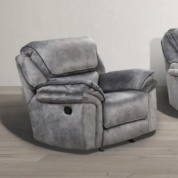 Furniture of America - Themis Recliner in Gray