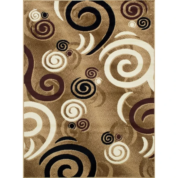 Furniture of America - Blitar 5' X 7' Area Rug in Brown