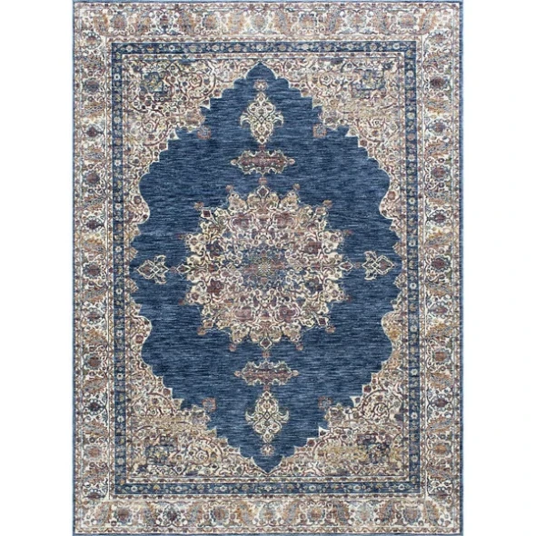 Furniture of America - Payas 5' X 7' Area Rug in Blue/Multi