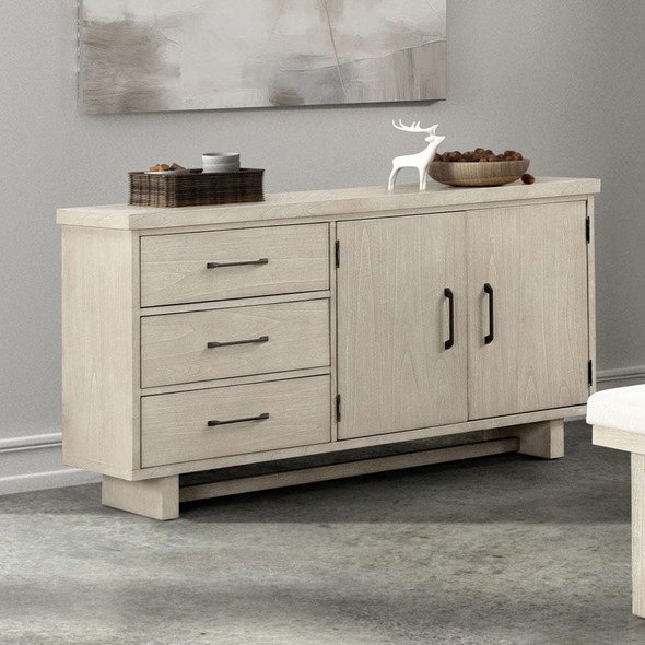 Furniture of America - Hagerman Sideboard in Natural