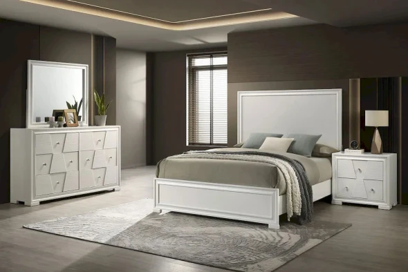 Furniture of America - Holsted - 3 Pc. Queen Bedroom Set
