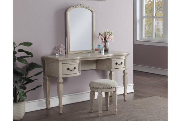 3 Piece Vanity Set White Finish