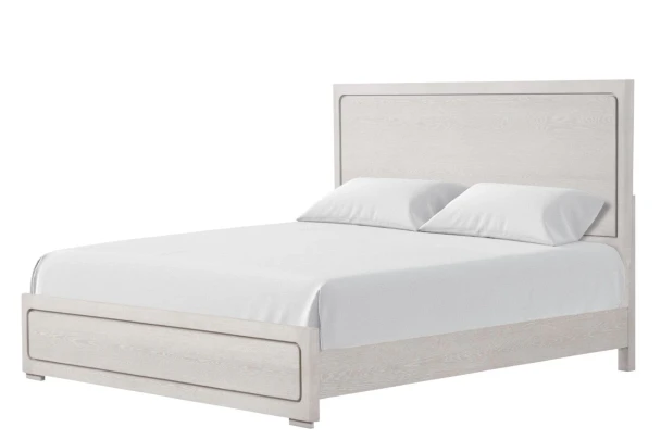 Furniture of America - Crowthorne E.King Bed in White Oak