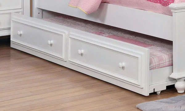 Furniture of America - Olivia Twin Trundle in White