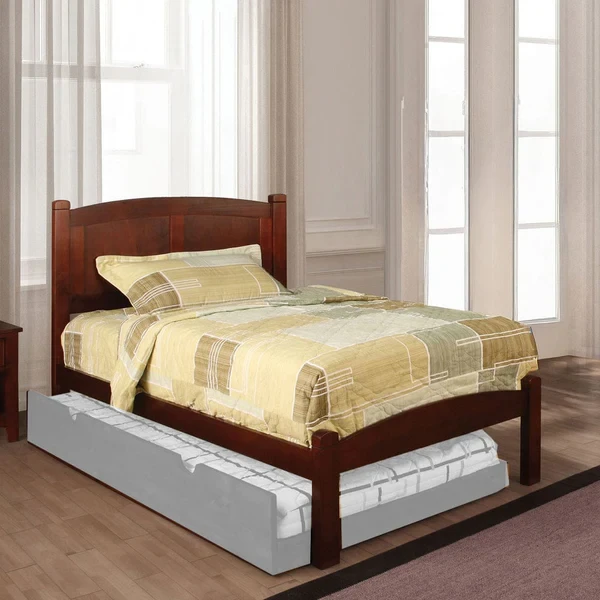 Furniture of America - Cara Twin Bed in Cherry