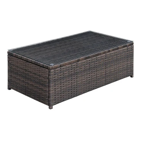 Furniture of America - Ilona Coffee Table in Brown/Beige