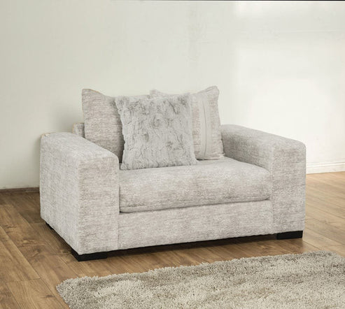 Furniture of America - Summerset Chair And A Half in Gray