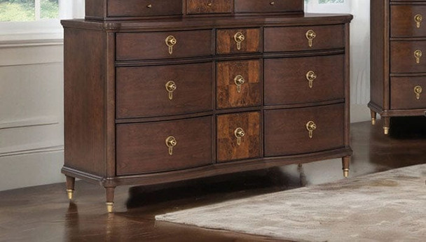 Furniture of America - Westerham Dresser in Dark Cherry