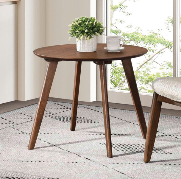 Furniture of America - Arth Side Table in Walnut