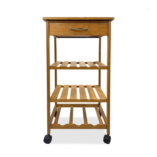 Furniture of America - Potter Trolley in Natural