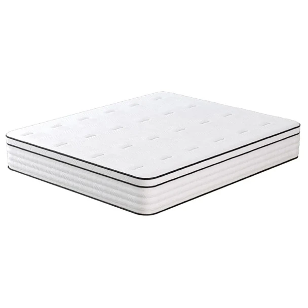 Furniture of America - Salvia 12" Queen Euro Top Mattress in White