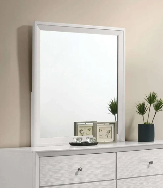 Furniture of America - Dortmund Mirror in White
