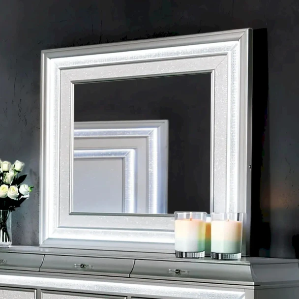 Furniture of America - Galea Mirror w/ LED