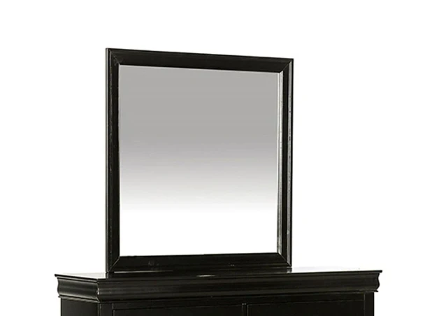 Furniture of America - Louis Philippe Mirror in Black