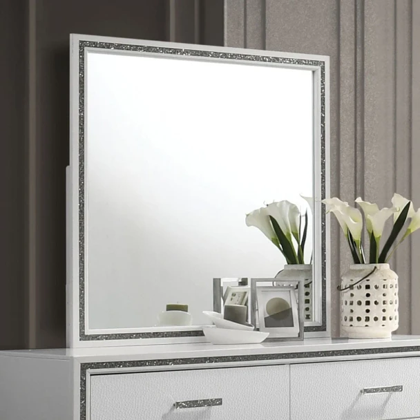 Furniture of America - Lucida Mirror in White