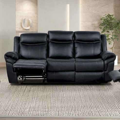 Furniture of America - Agata - Sofa, Black