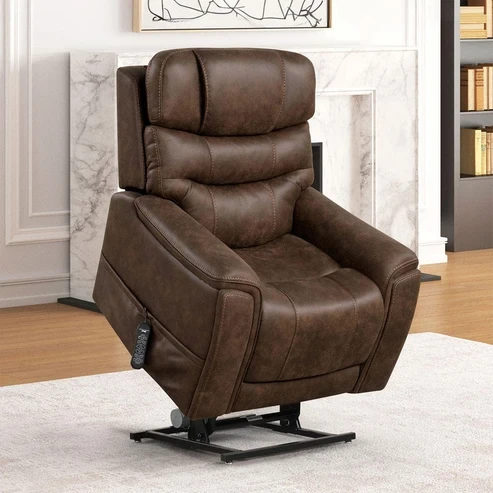 Furniture of America - Guinevra Lift Chair in Walnut