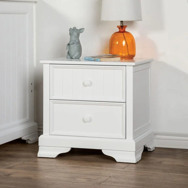 Furniture of America - Fanton Nightstand in White